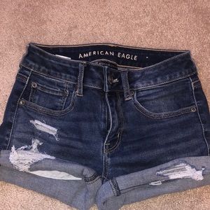 american eagle jean shorts